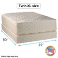 Twin XL Size Innerspring Mattress & Box Spring Set E333