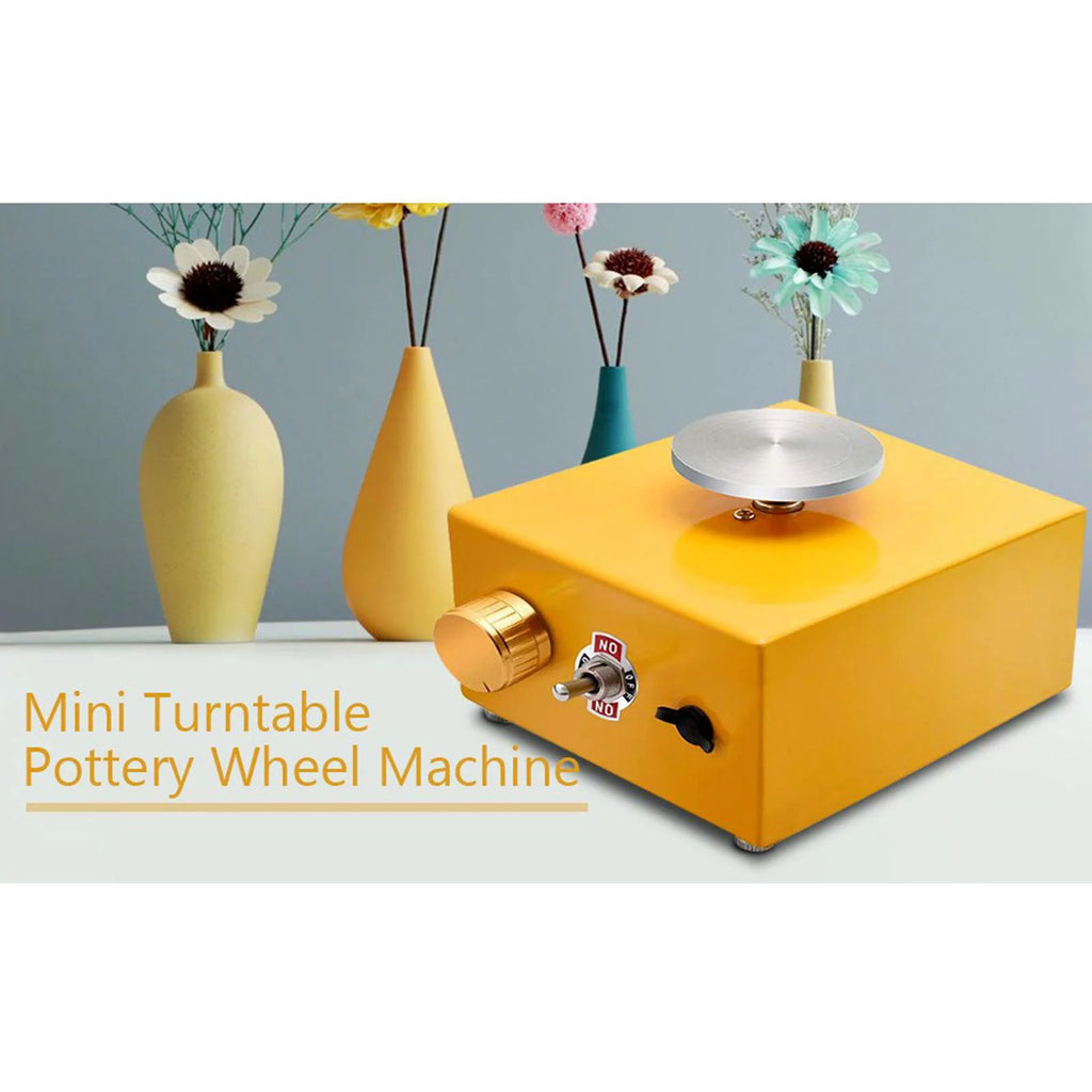 Mini Clay Making Forming Machine with 8 Ceramic Shaping Tools D933