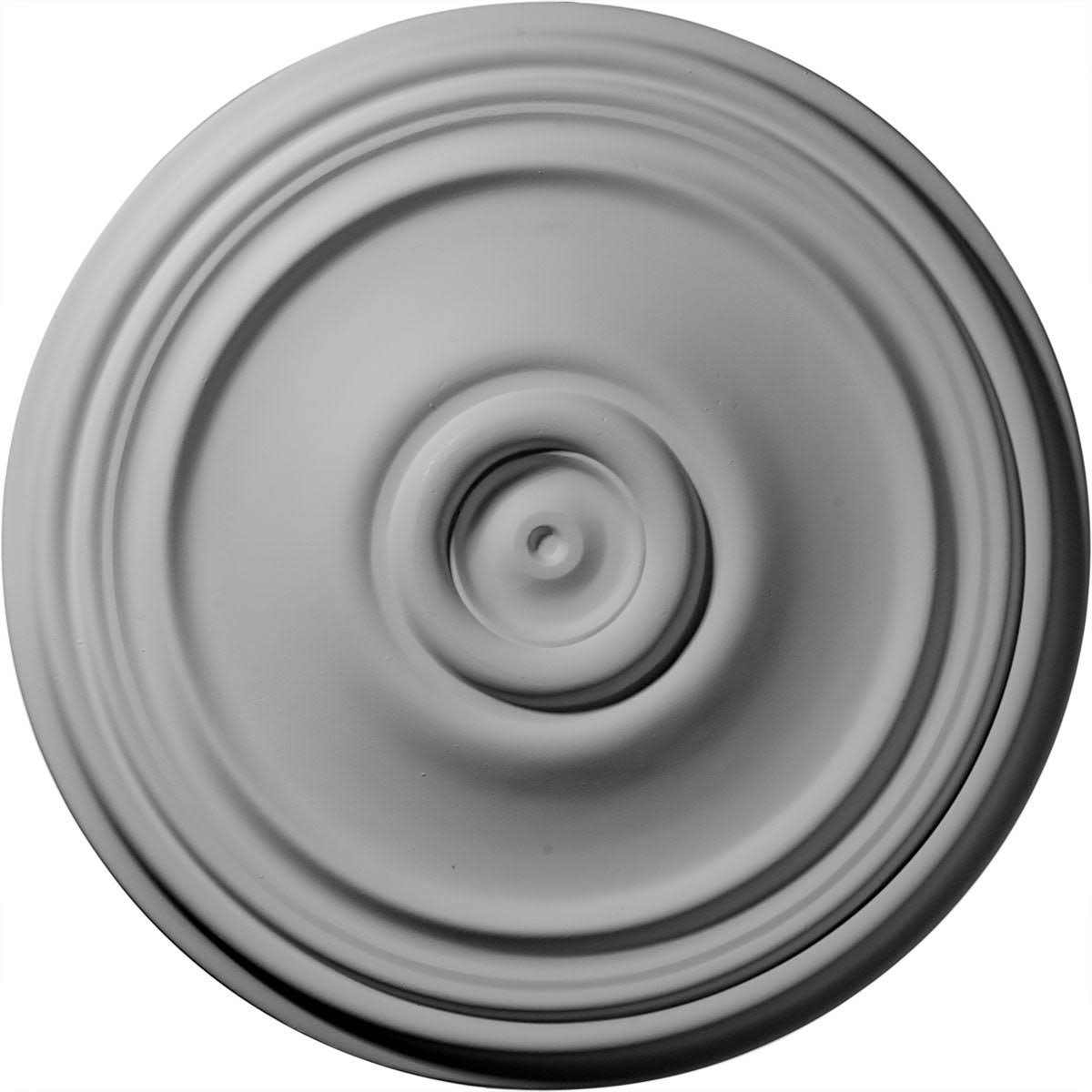 21 inch x 1 1/4 inch Hand-Painted Hickory Ceiling Medallion L697