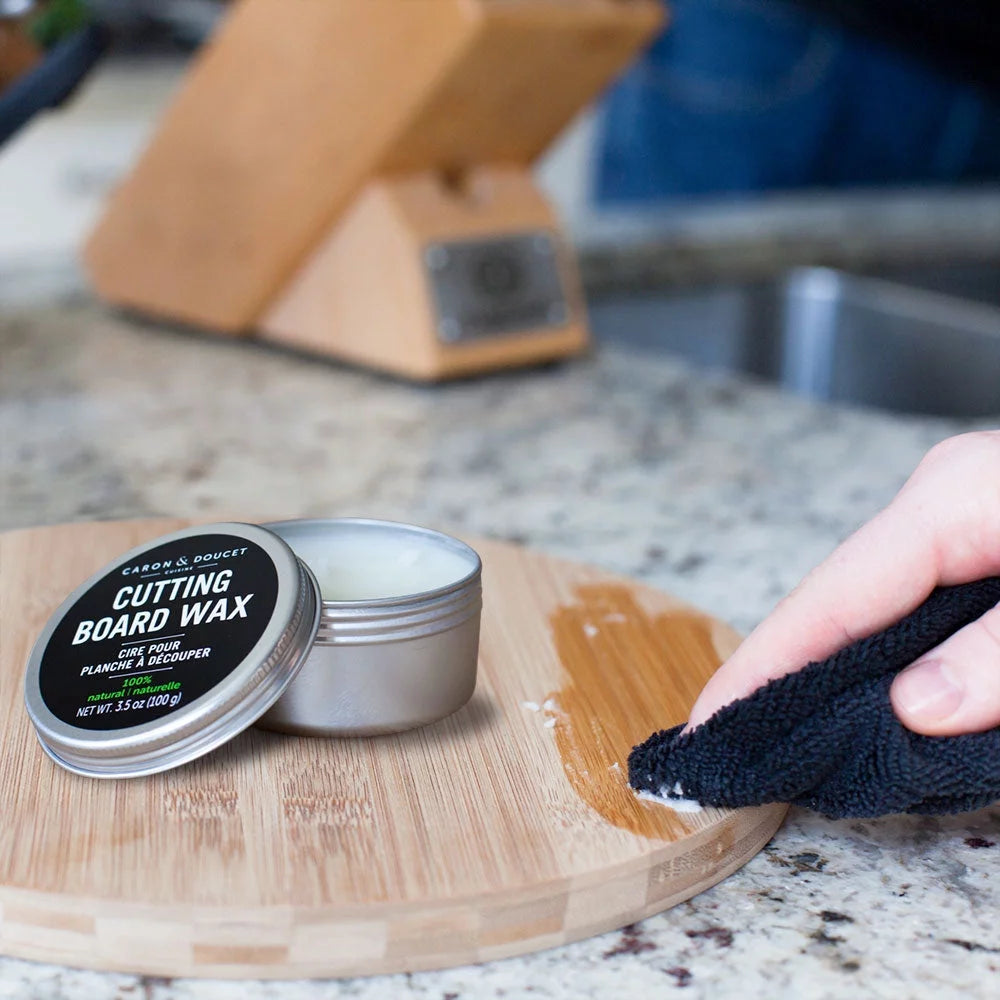 Cutting Board & Butcher Block Conditioning Oil & Wood Finishing Wax Bundle H944961