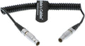 5 Pin Male to 5pin Timecode Coiled Cable Pack of 2 A171039