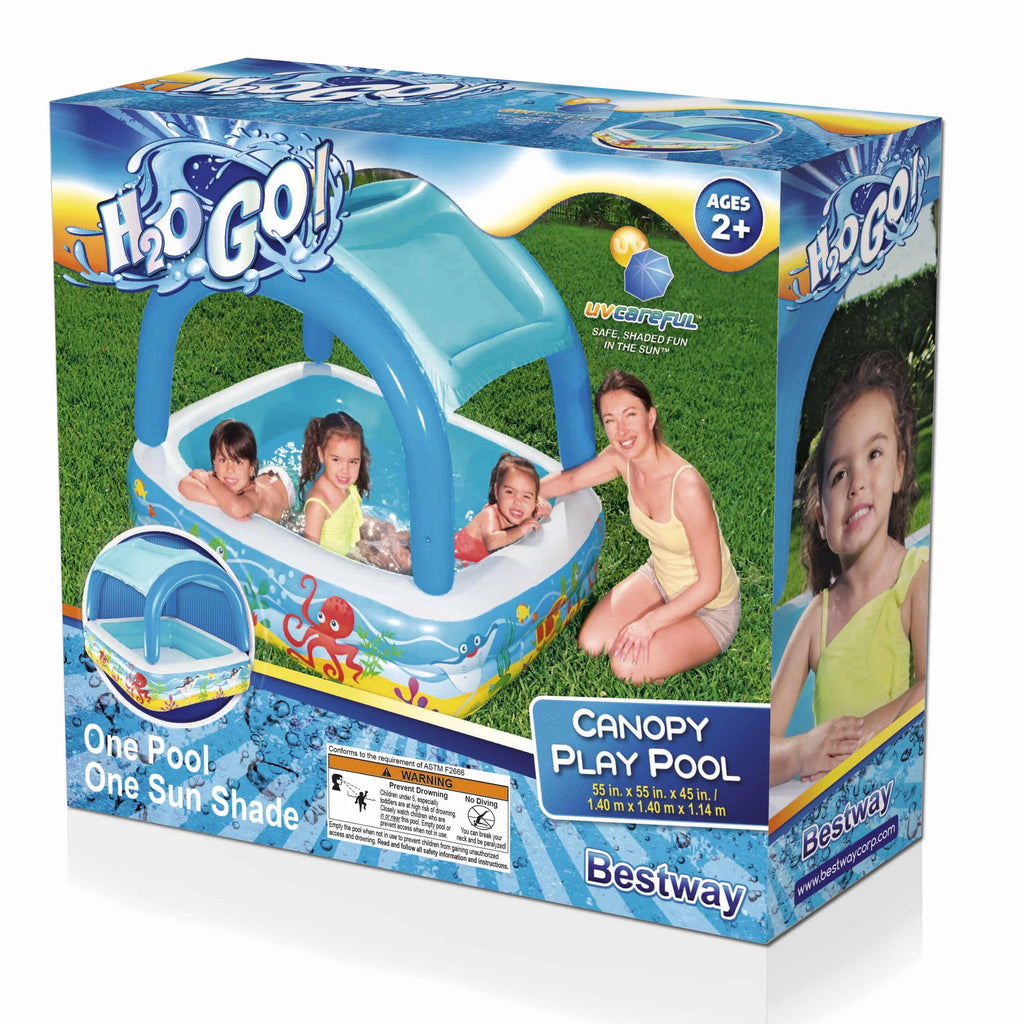55 x 55 Inflatable Square Kiddie Pool A989286