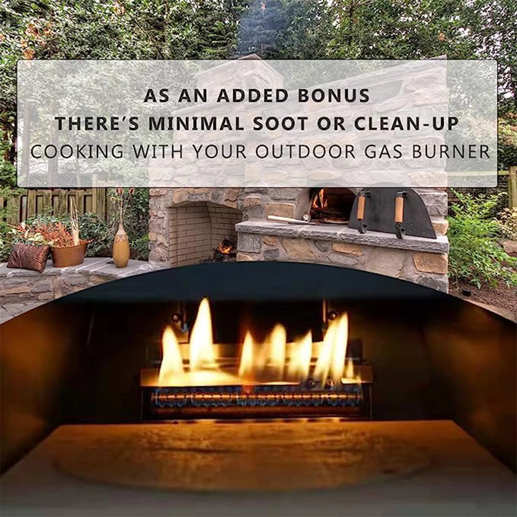12 Outdoor Wood Fired Pizza Oven with Pizza Stone N310