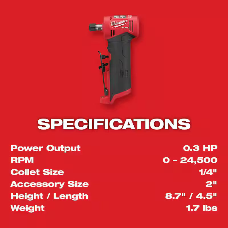 12-Volt Lithium-Ion Cordless Right Angle Die Grinder Kit B721637