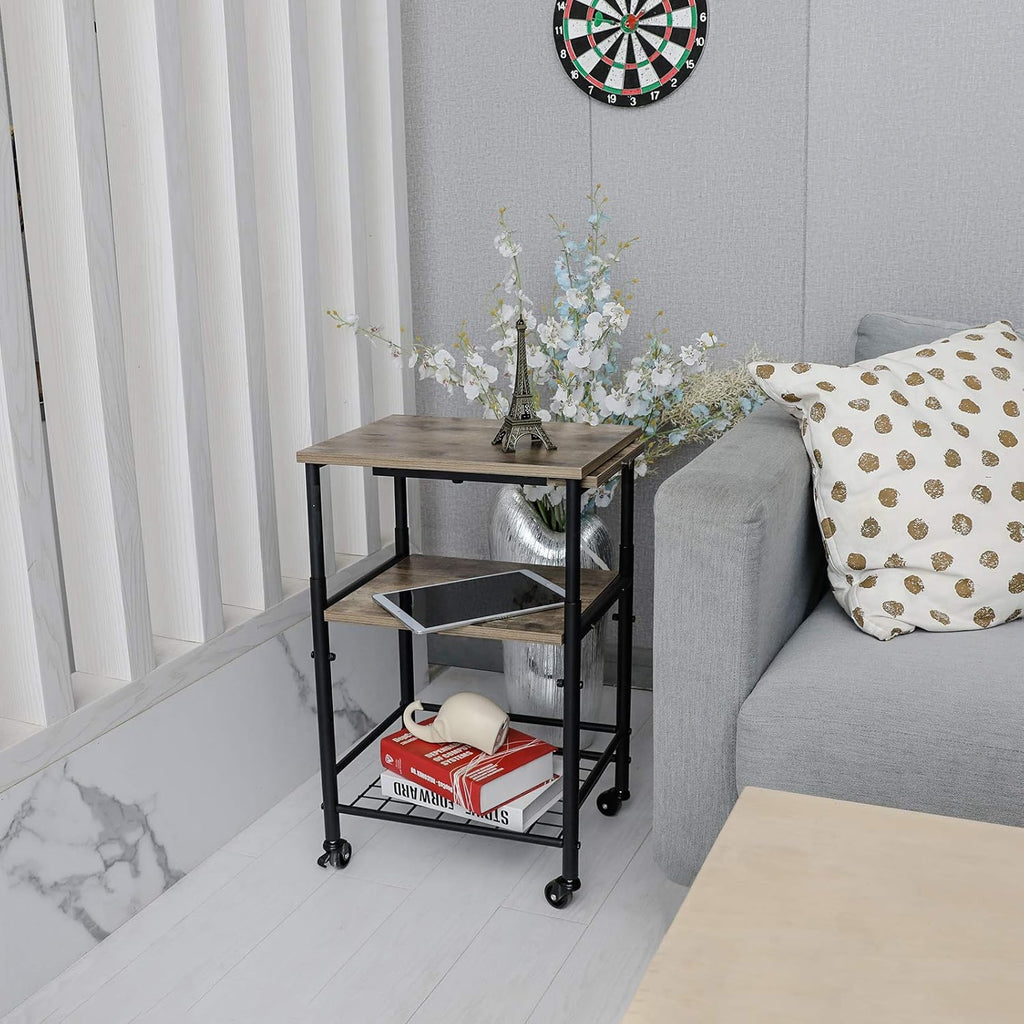 Adjustable Height 3-Tier End Table G22024
