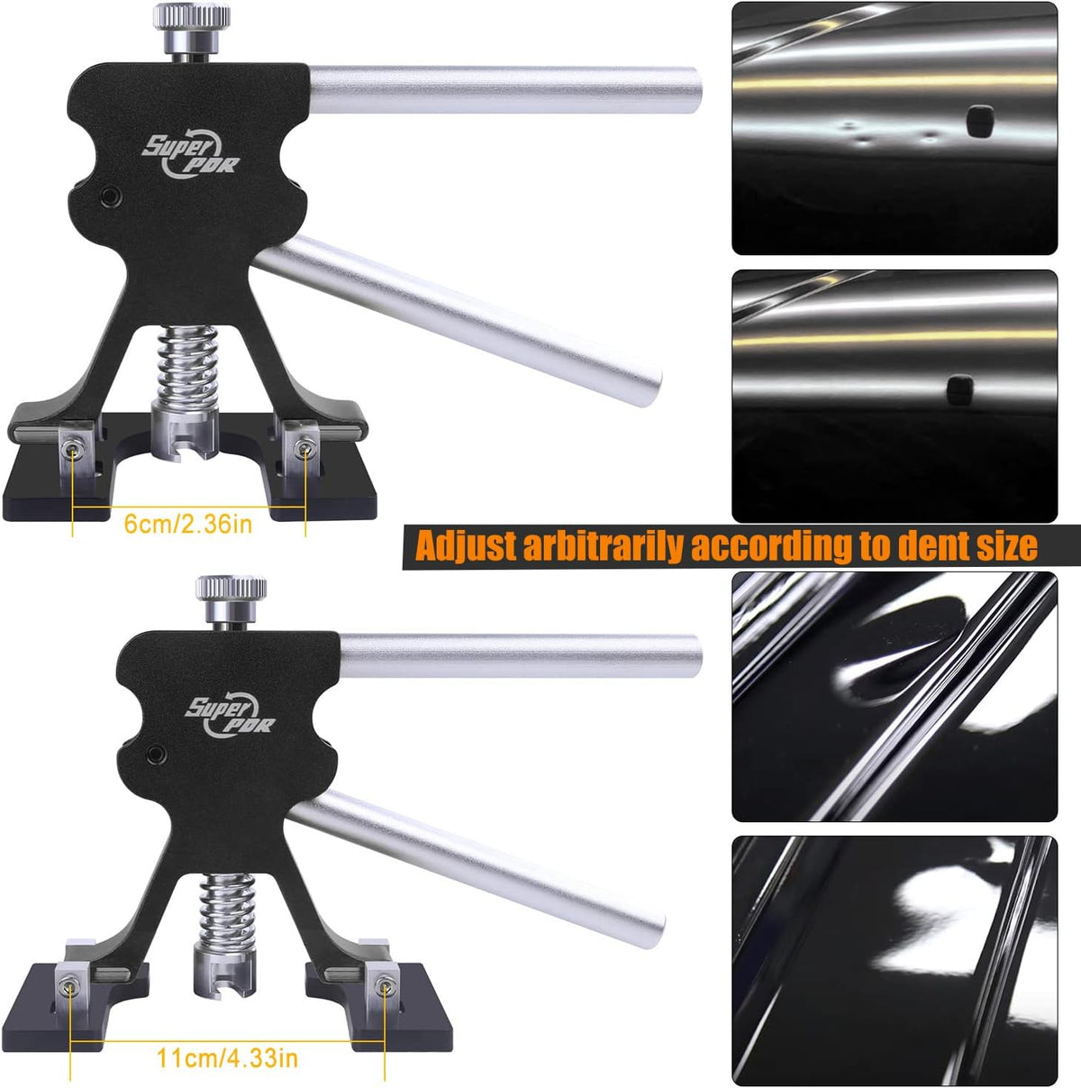 Auto Dent Puller Kit with Slide Hammer, Pack of 2 U930116