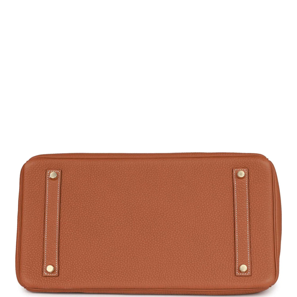 Gold Leather Handbag L522237
