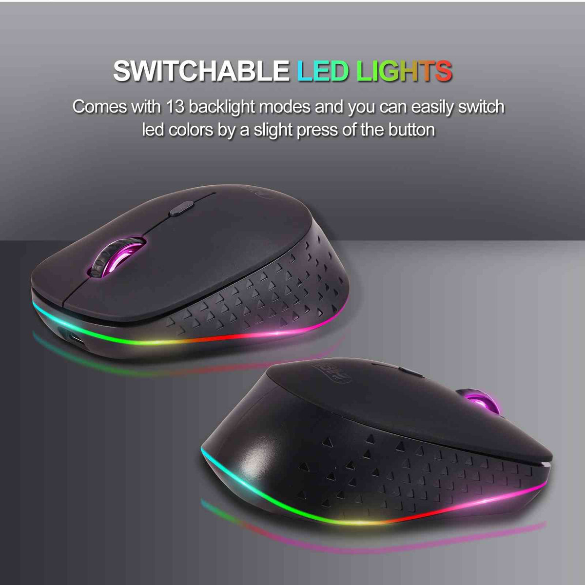 Black Dual-Mode Wireless Mouse D52580