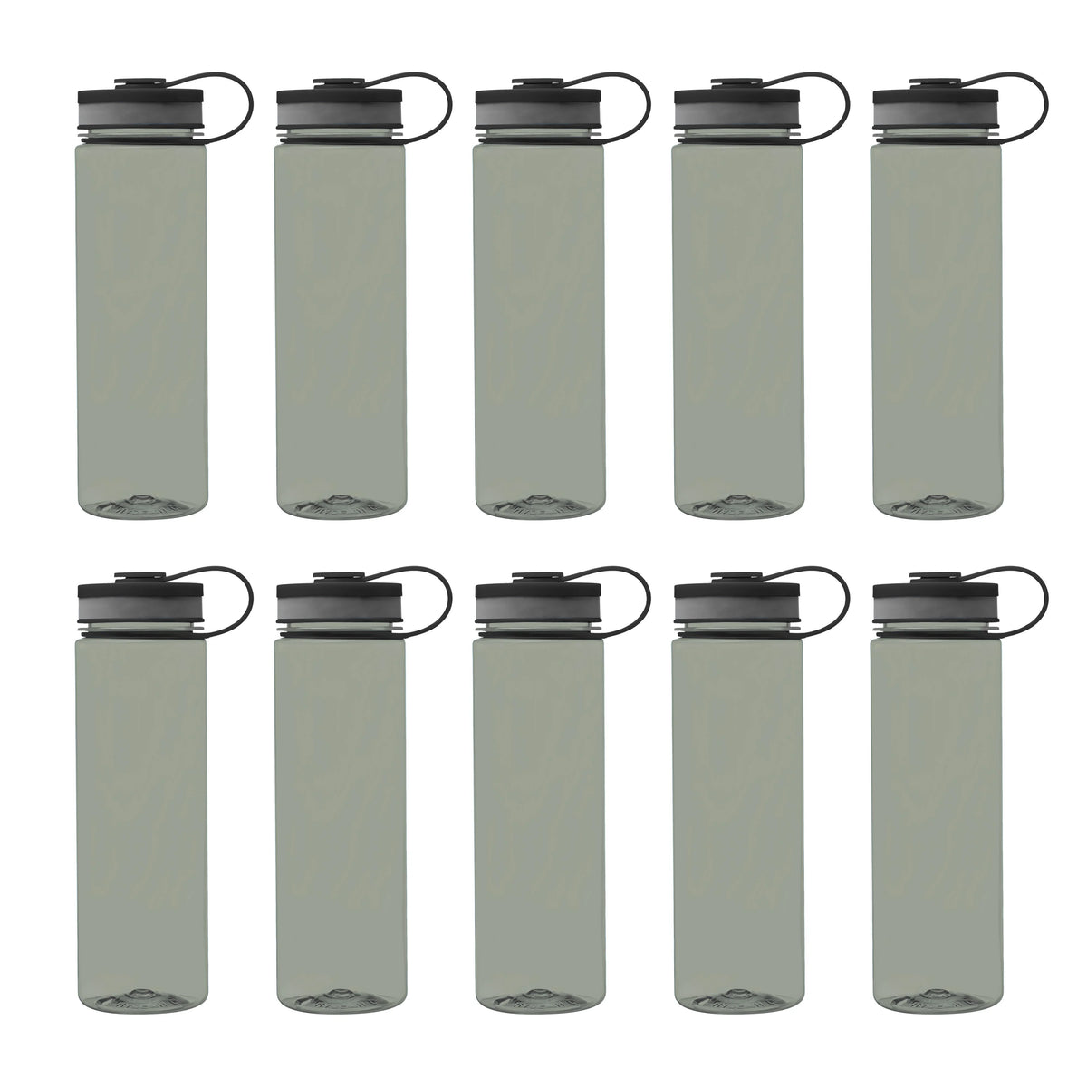 26 oz Set of 10 BPA Free Water Bottles D8452