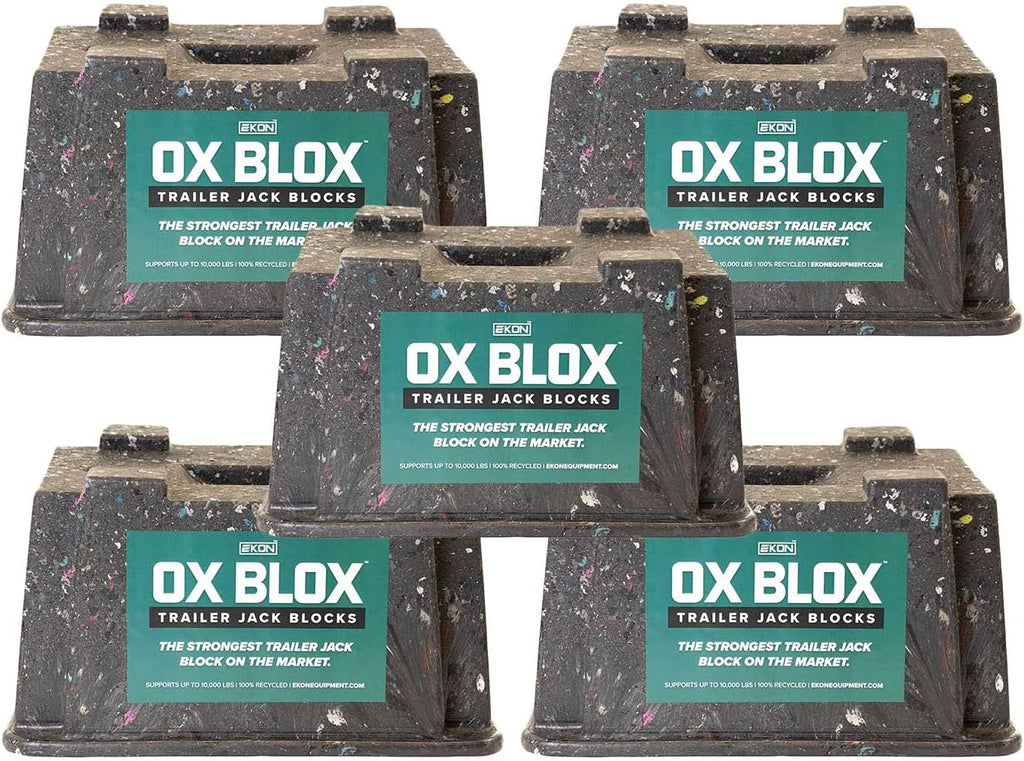 5 Pack Trailer Jack Blocks D1491