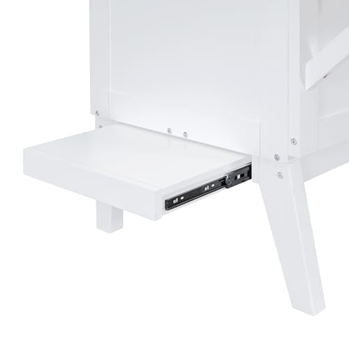 Queen Size Solid Wood Murphy Bed with USB Port and Removable Shelves S56377
