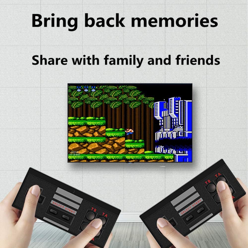 Wireless Retro Video Game Console with 1050+ Classic Games H478393