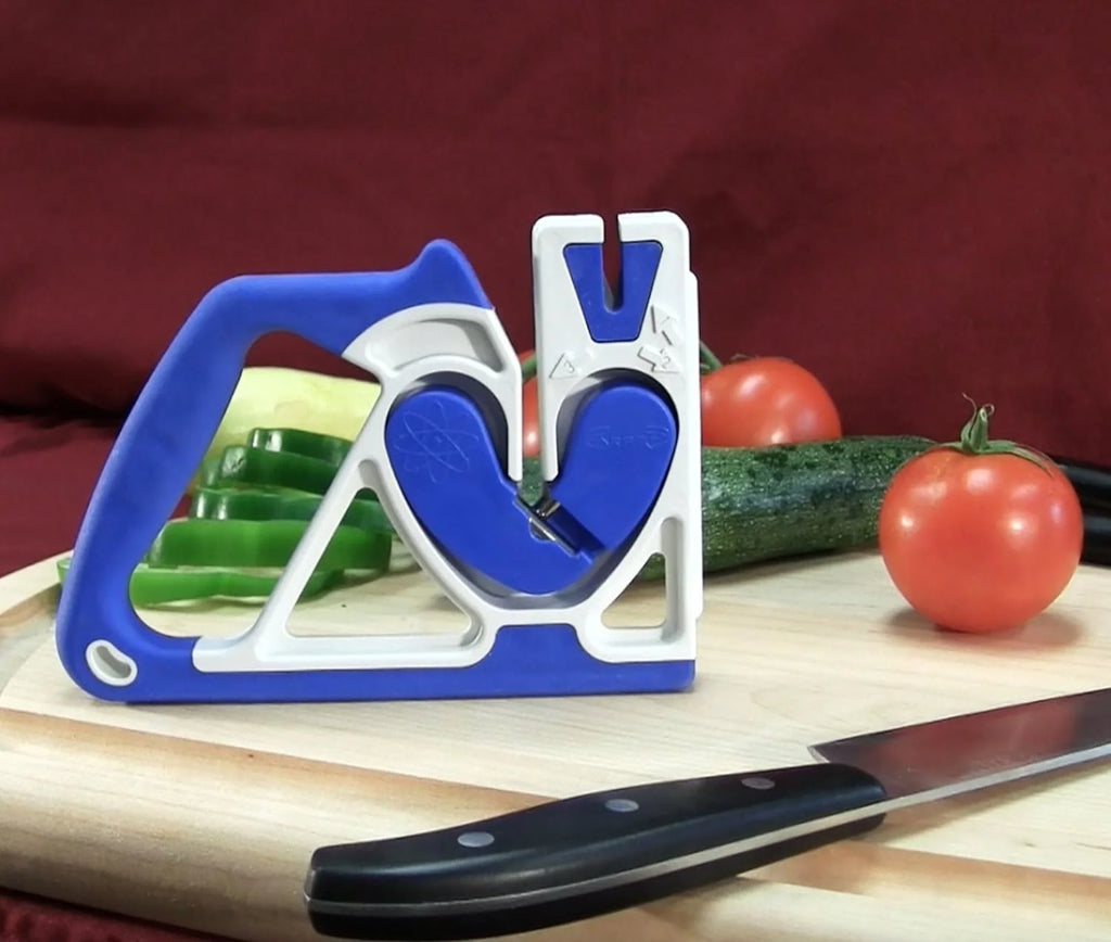 Knife Sharpener for Straight Edge and Serrated Knives C314