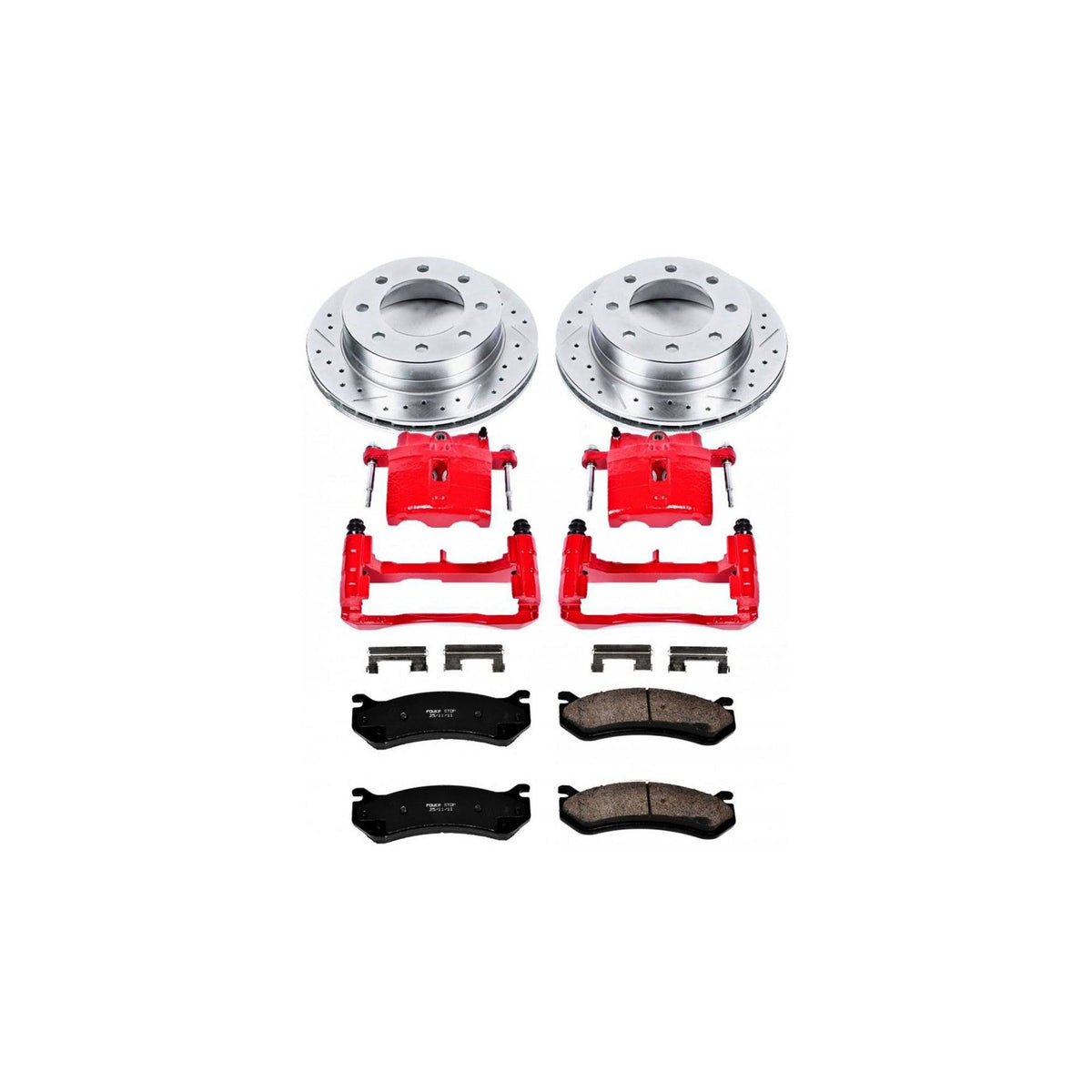 Front Brake Kit with Calipers Q666