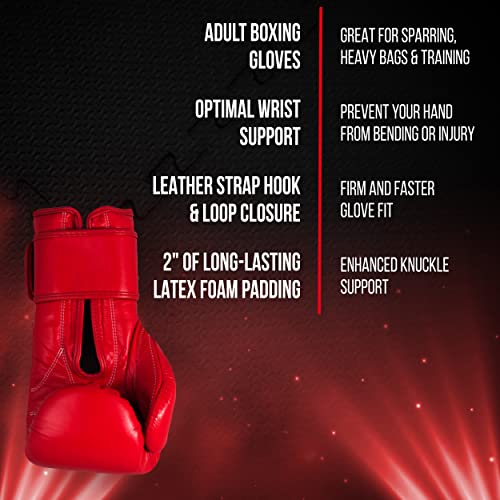 Training Boxing Gloves with Hook and Loop Closure L1980