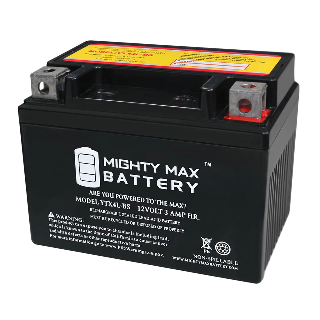 YTX4L-BS Replacement Battery B50633