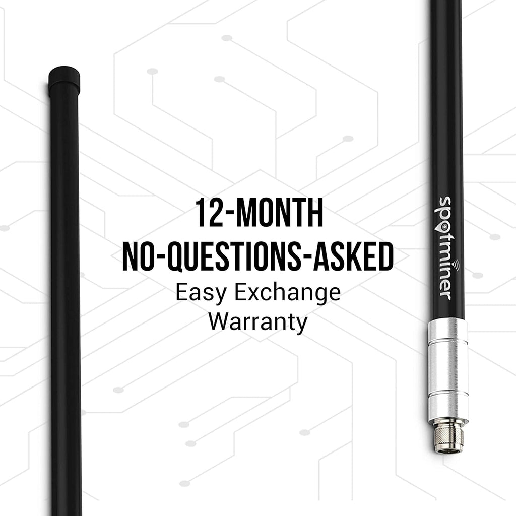 Pack of 2 Low Loss 400 Coaxial Cable 5.8 DBI Antenna Crypto Mining Accessories S2116