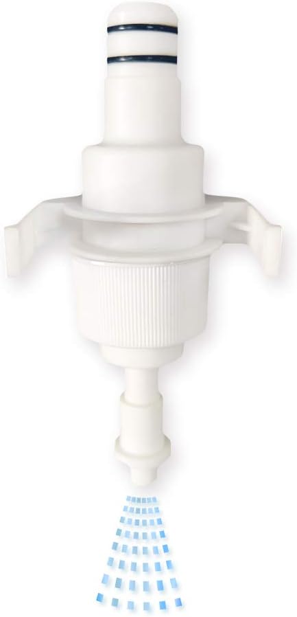 Automatic Hand Sanitizer Dispenser with Stand and Drip Catcher and Refillable Bottle (White) P46670