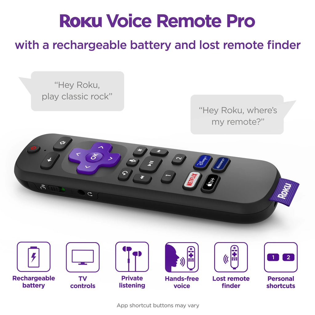 4K HDR Streaming Device with Voice Remote Pro R944744