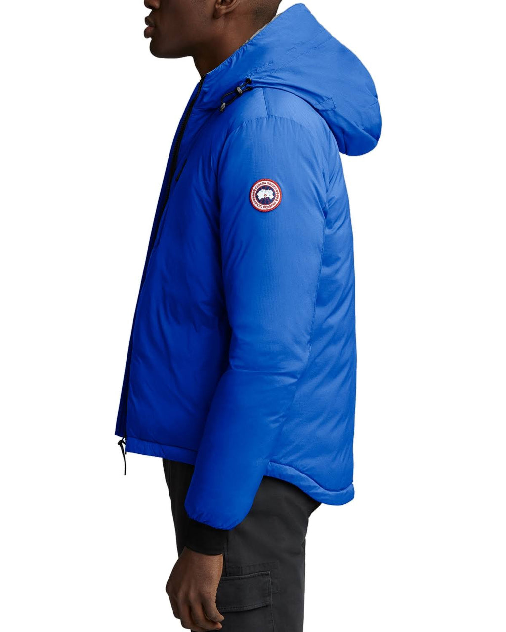 Blue Hooded Down Jacket G7272