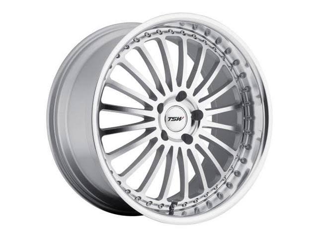 Silver 19x8 5x112 32et Wheel W358