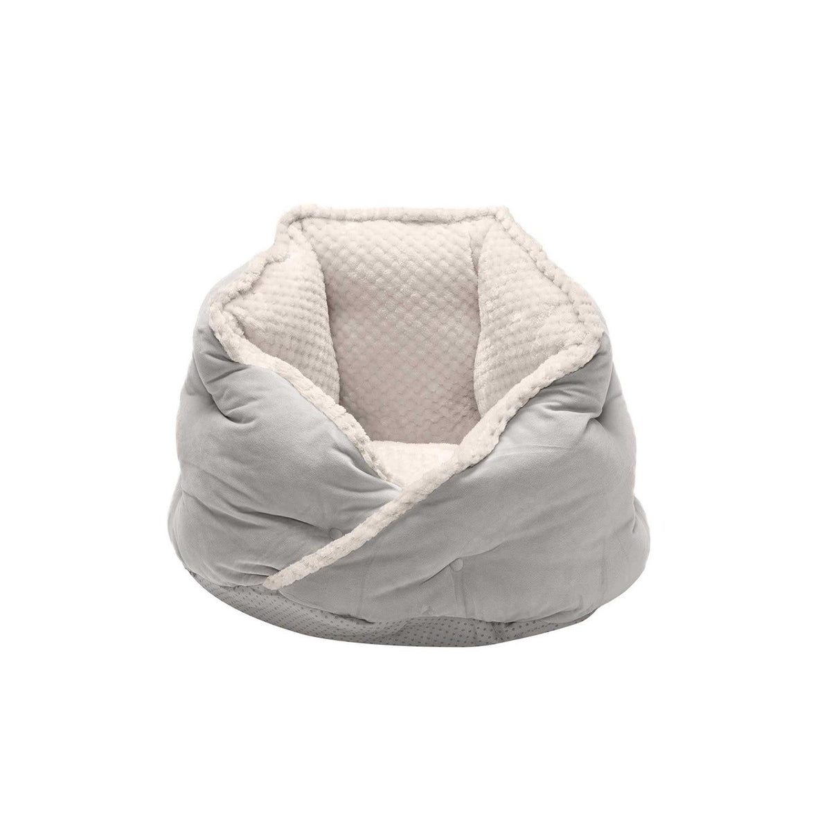 Minky Faux Fur Velvet Calming Hug Bed U8566