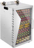 18 Stainless Steel Trays Food Dehydrator O2590