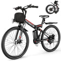500W 26" 48V Full Suspension Folding Electric Bicycle E703