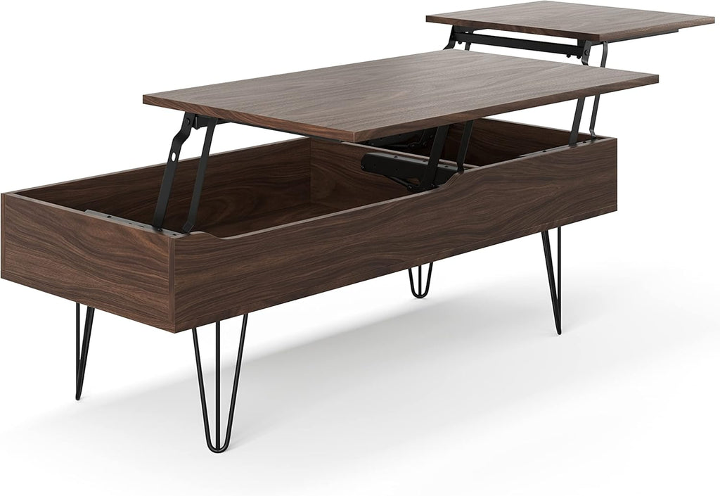 Dark Walnut Lift Top Coffee Table J7621
