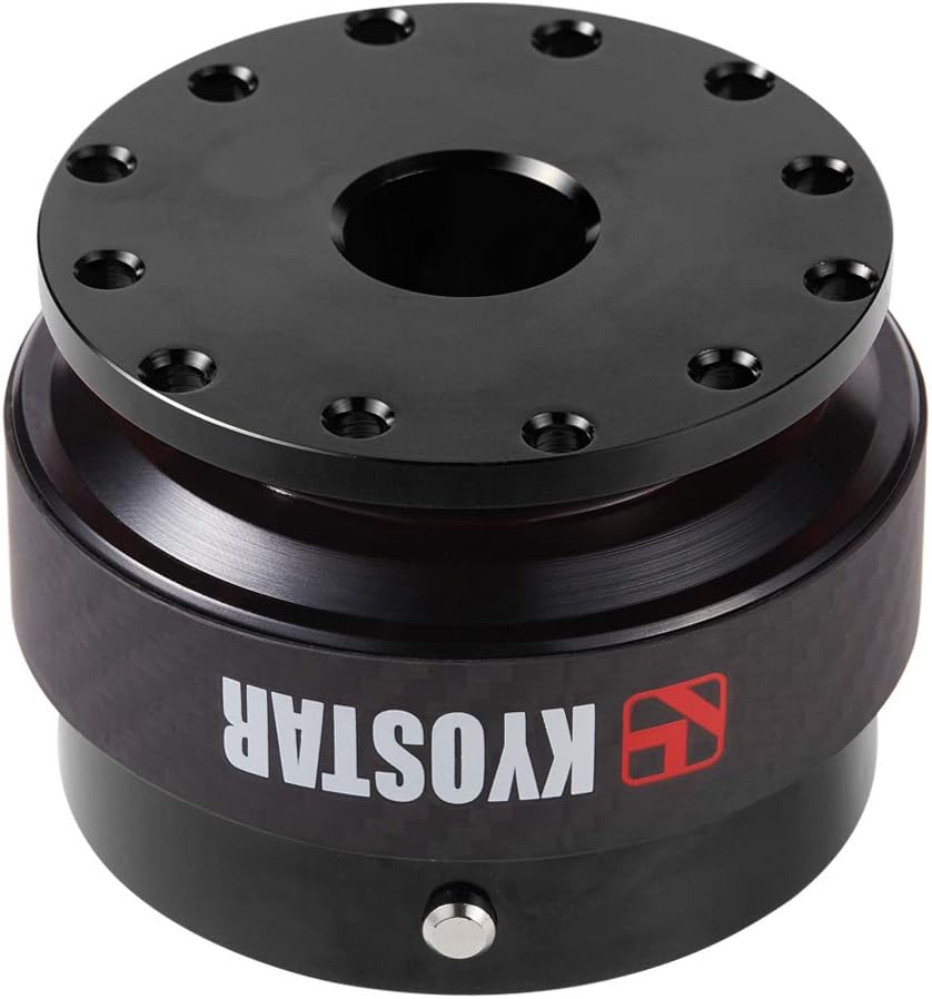 Steering Wheel Quick Release Hub Adapter with Carbon Fiber Ring R164