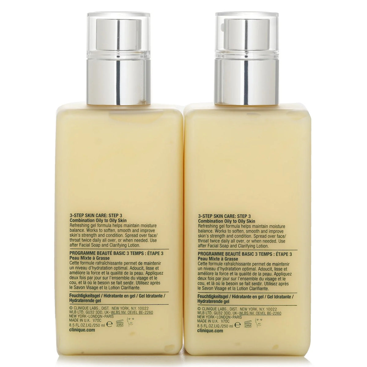 2x250ml/8.5oz Moisturizing Gel Duo P65476