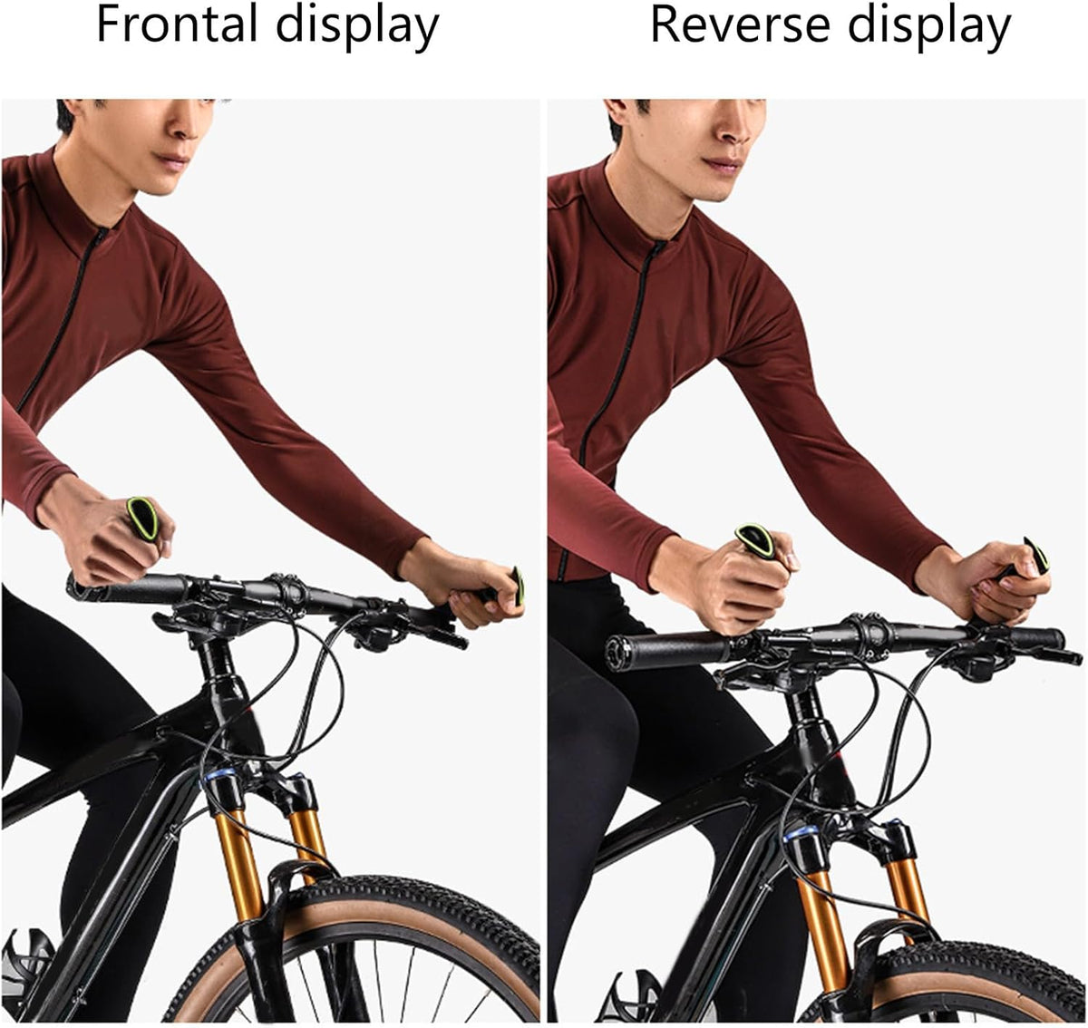 Ergonomic Nonslip Handlebar Ends Z352620