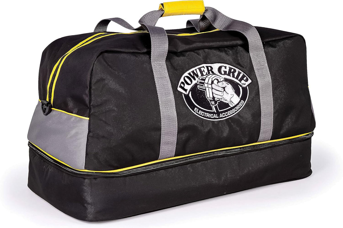 Black Electrical Accessory Bag with Adapter Storage D165