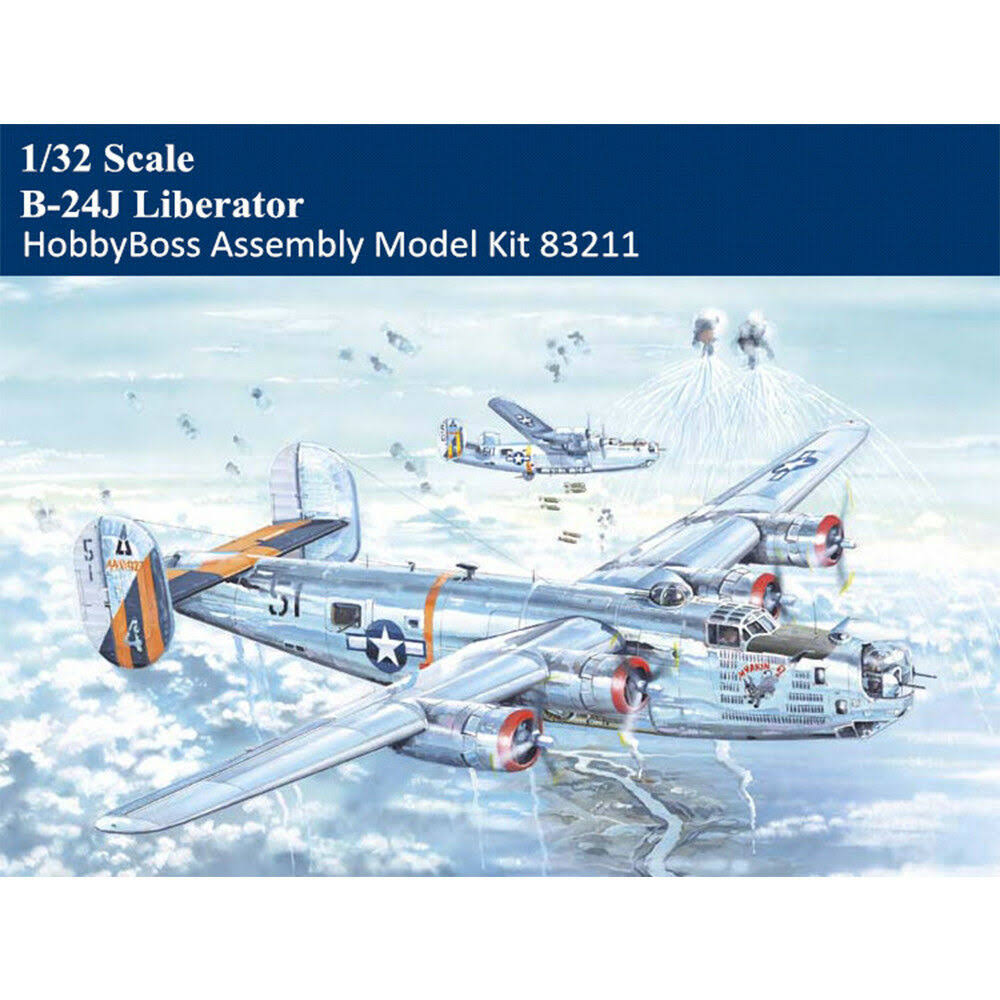 1/32 Consolidated B-24J Liberator Plastic Model Kit X3235