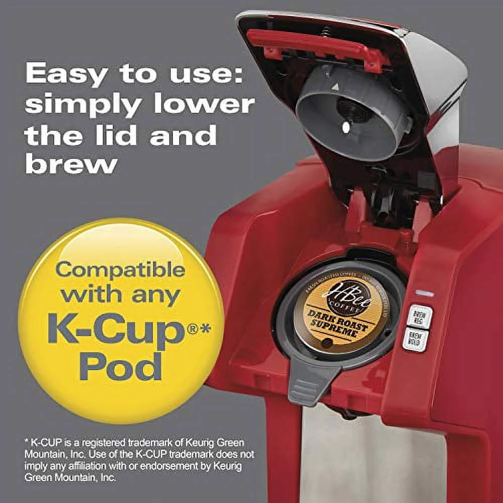 Red Single-Serve Coffee Maker X427