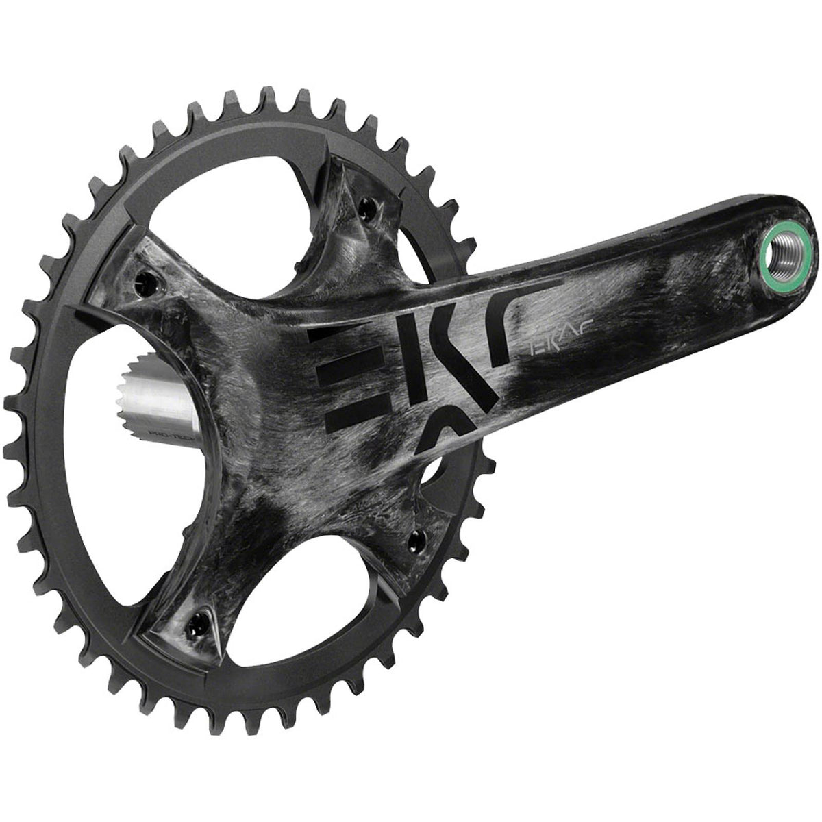 Black 165mm 44T Crankset T2409