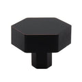 1-1/2 in. Oil Rubbed Bronze Hexagon Cabinet Knobs, Pack of 25 H63651