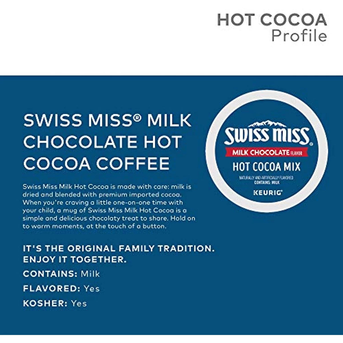 Milk Chocolate Hot Cocoa, 24 Count T186918