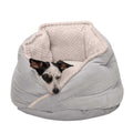 Minky Faux Fur Velvet Calming Hug Bed U8566