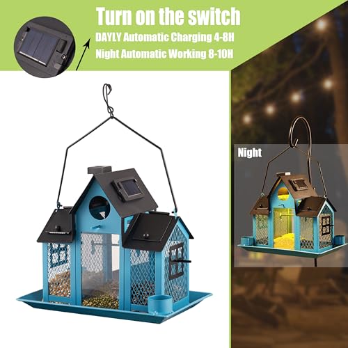 Hanging Metal Mesh Bird Feeder B5410