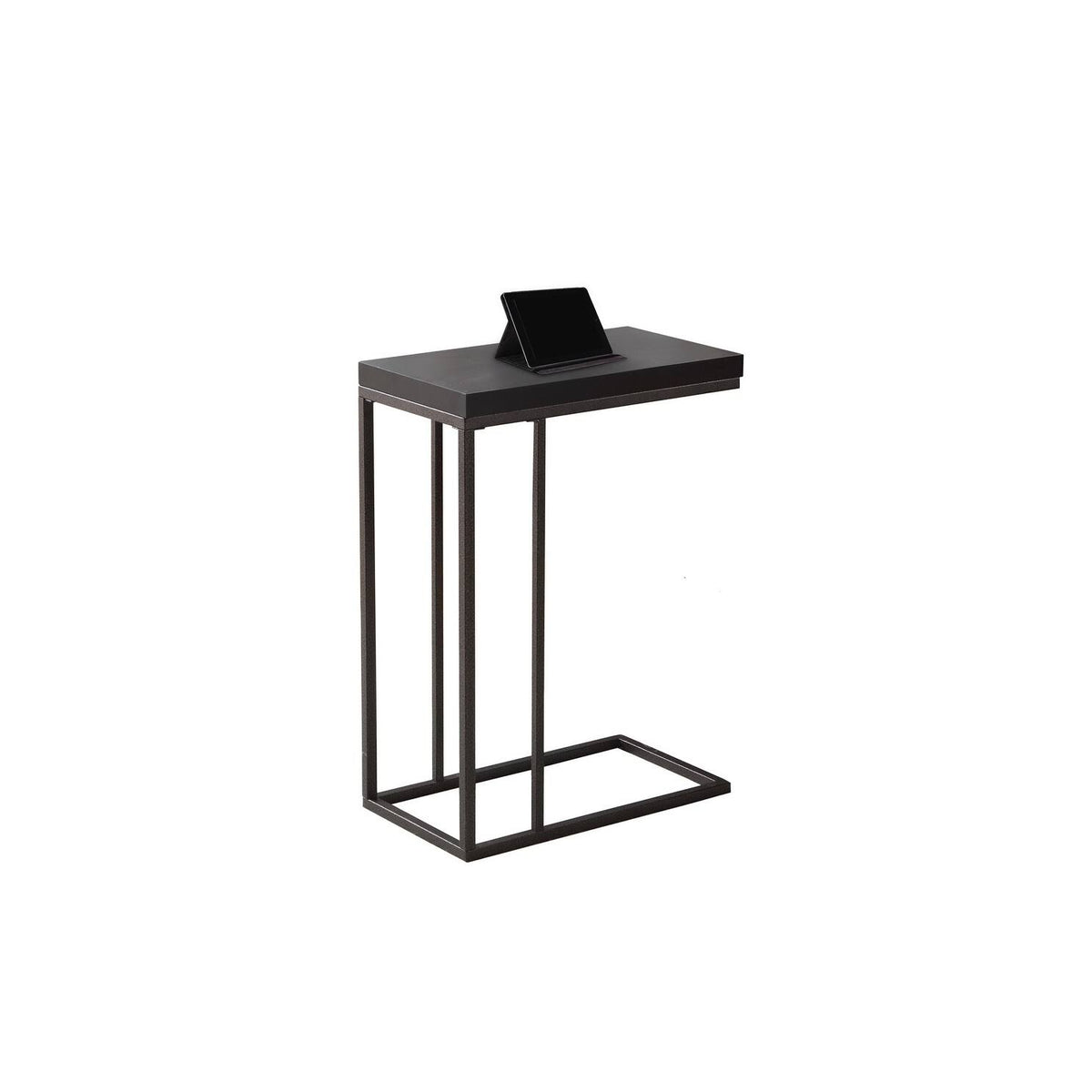Cappuccino Bronze Metal Accent Table Z403