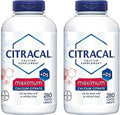 2 Bottles, 280 Caplets Each Calcium Citrate with Vitamin D3 D662