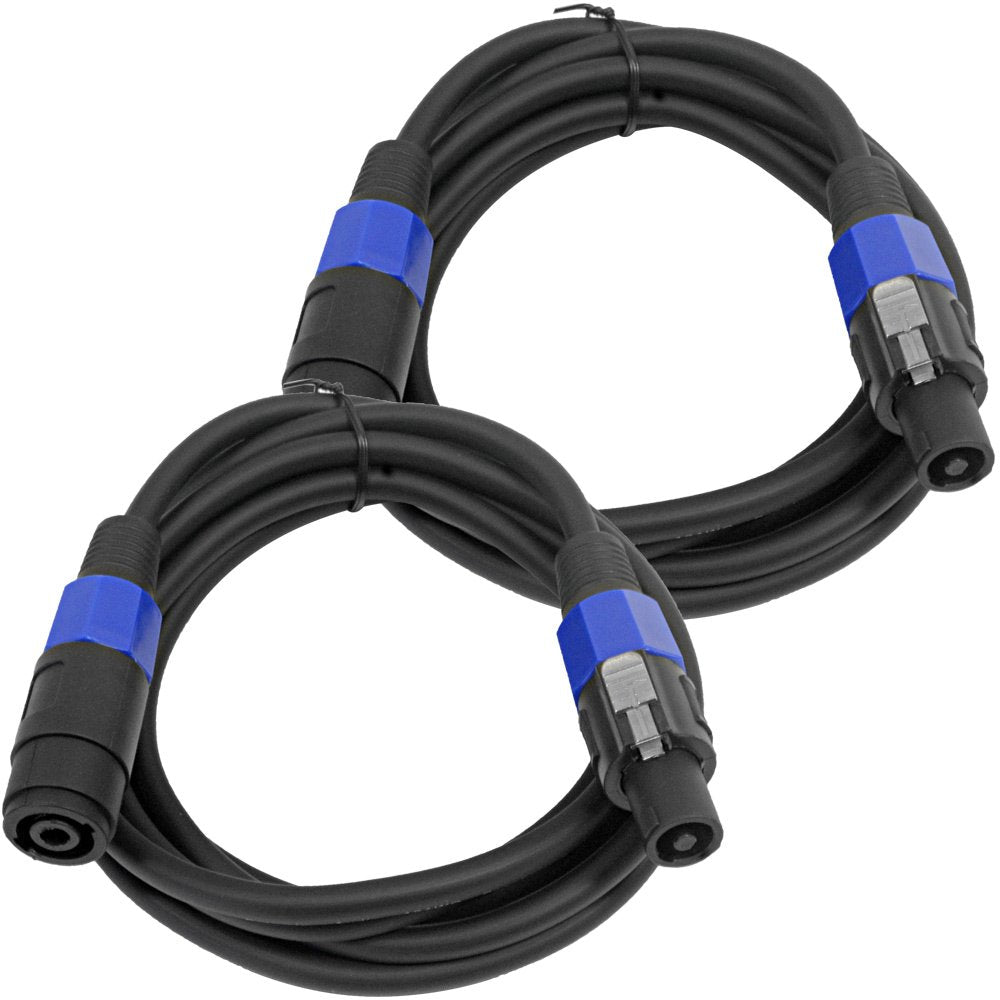10 Foot Speakon Extension Cables 2 Pack A45872