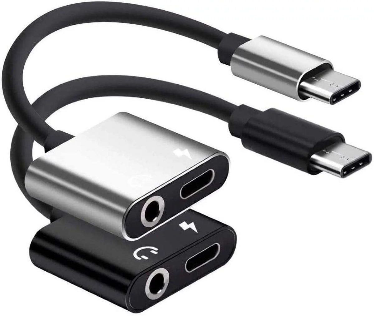 USB C to 3.5mm Headphone Adapter Dongle E558