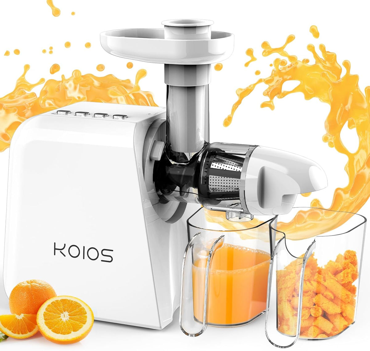 Cold Press Masticating Juicer with Two Speed Modes Y261