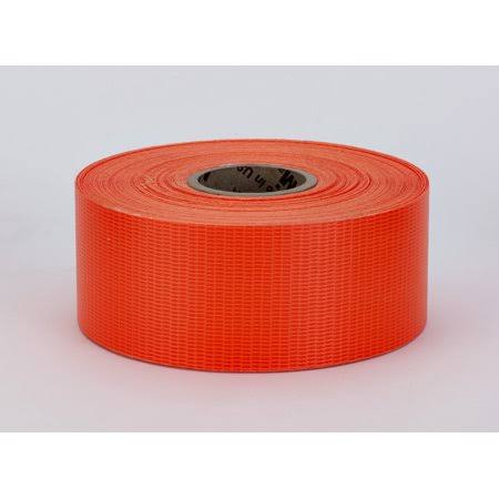 Fluorescent Orange Barricade Tape 4x22 x 50 Yd Pack of 3 I40595