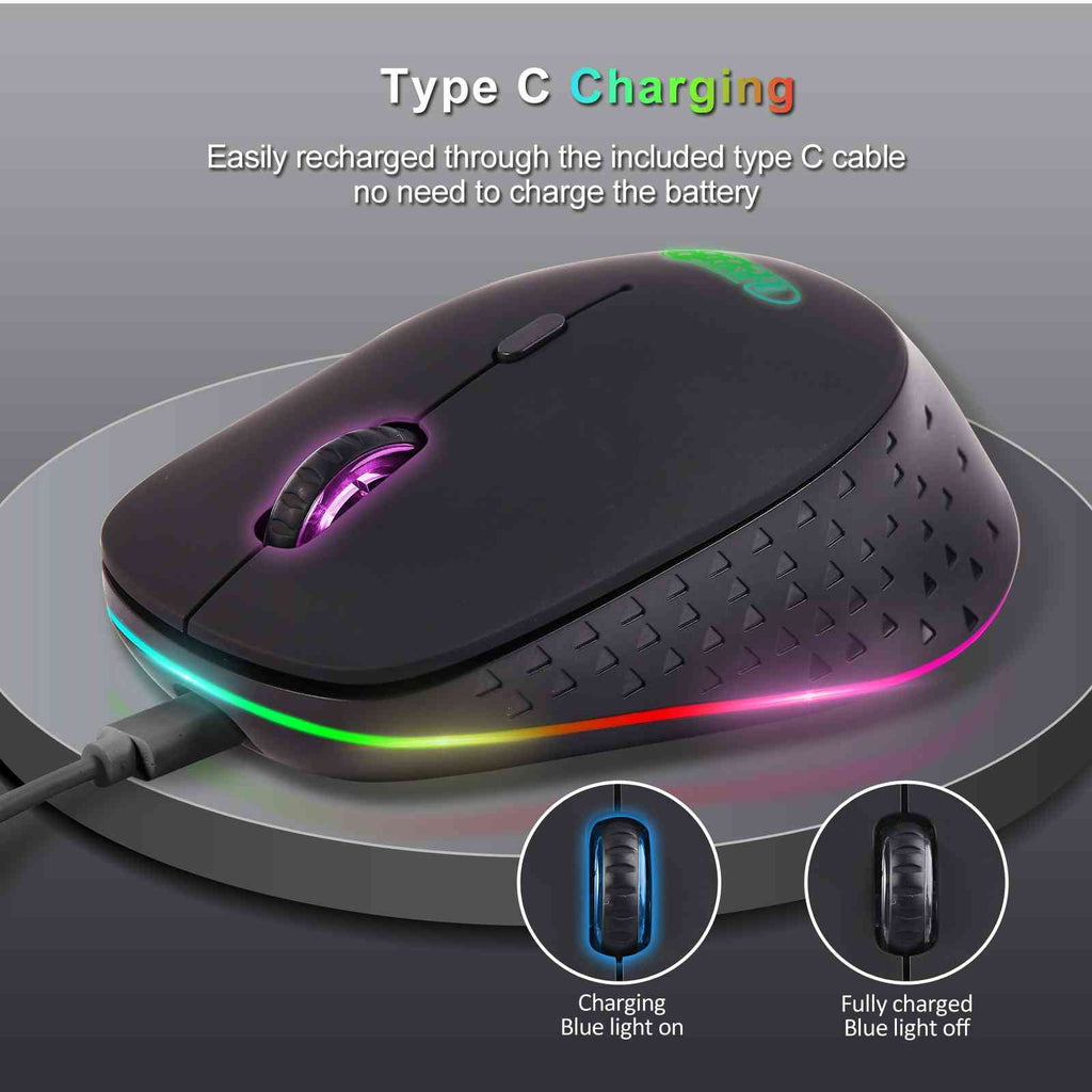 Black Dual-Mode Wireless Mouse D52580