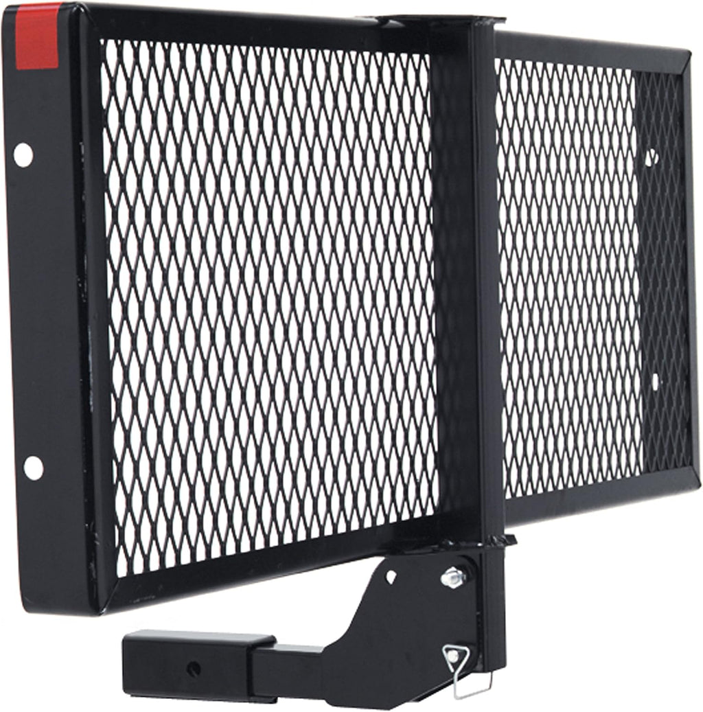 Black Hitch Mounted Folding Cargo Carrier O231981