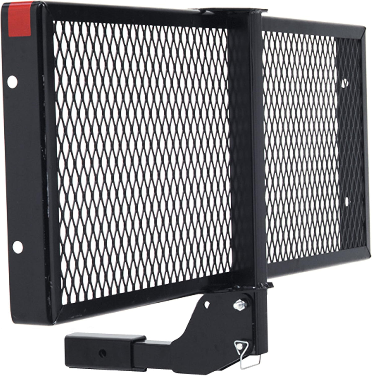 Black Hitch Mounted Folding Cargo Carrier O231981