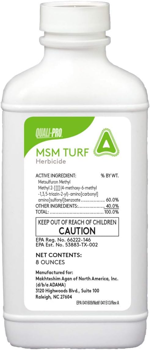 MSM Turf Herbicide 8oz G874